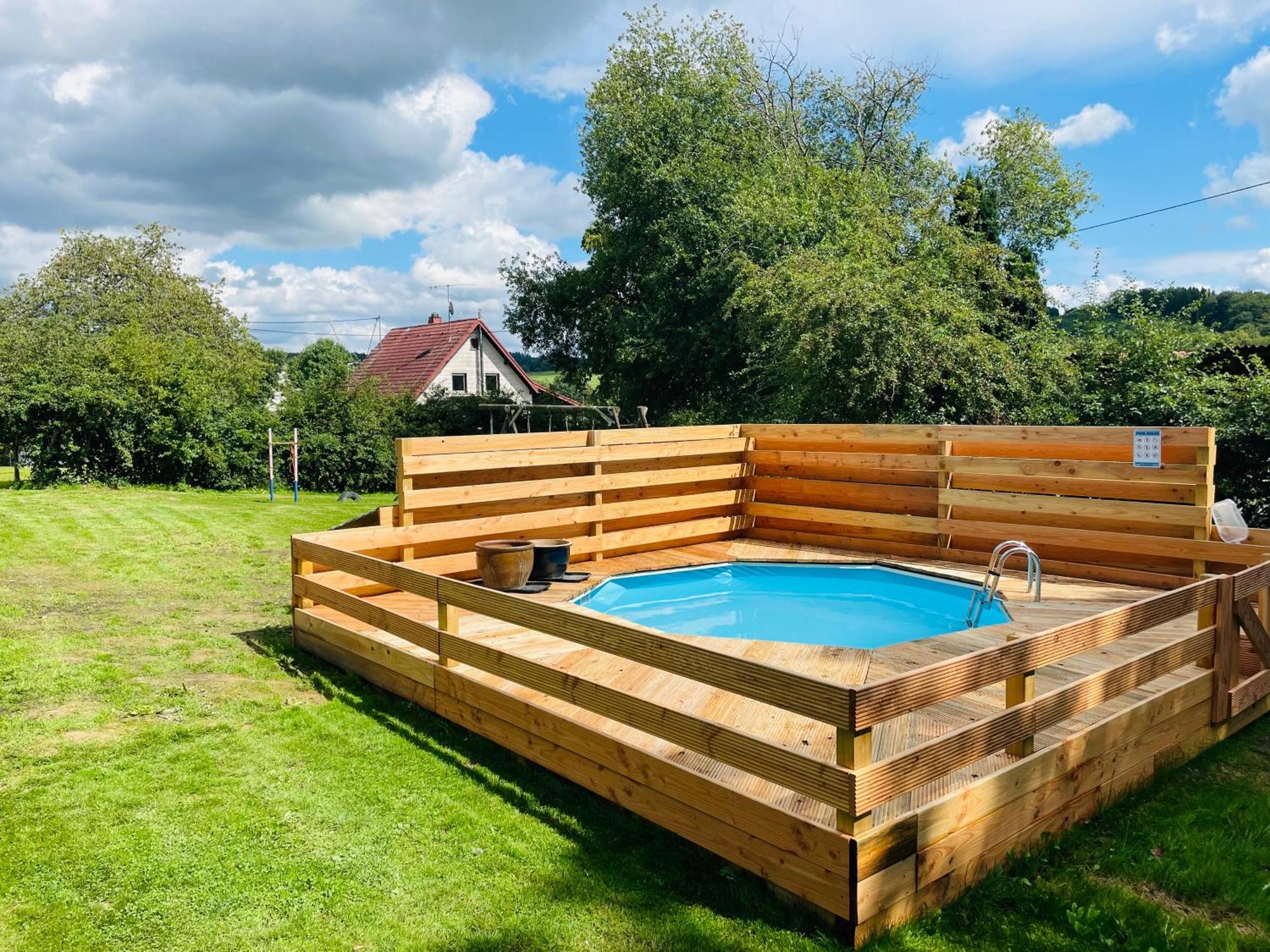 Ferienhaus Backesgarten Fuer 22 Personen Neichen Экстерьер фото